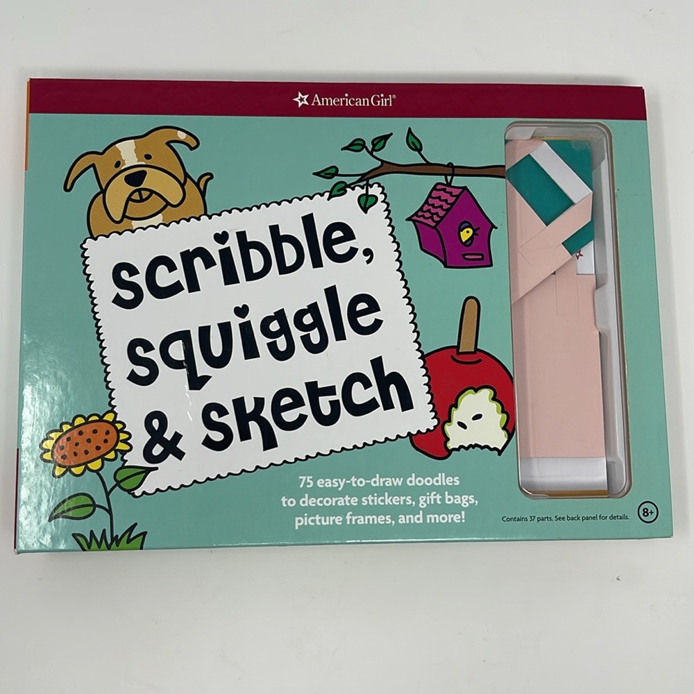 AMERICAN GIRL: Scribble, Squiggle & Sketch Book